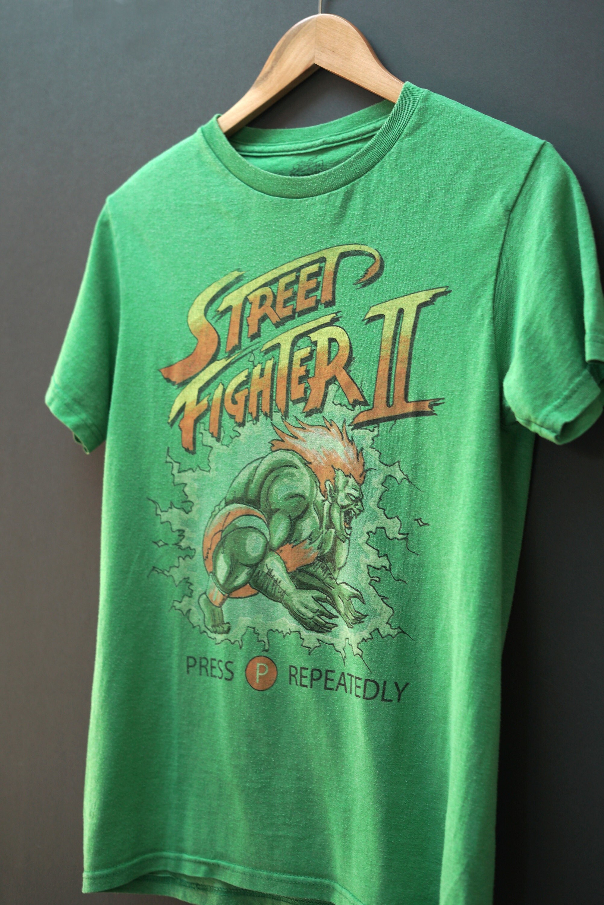 Street Fighter 2 Rare T-shirt Gaming 