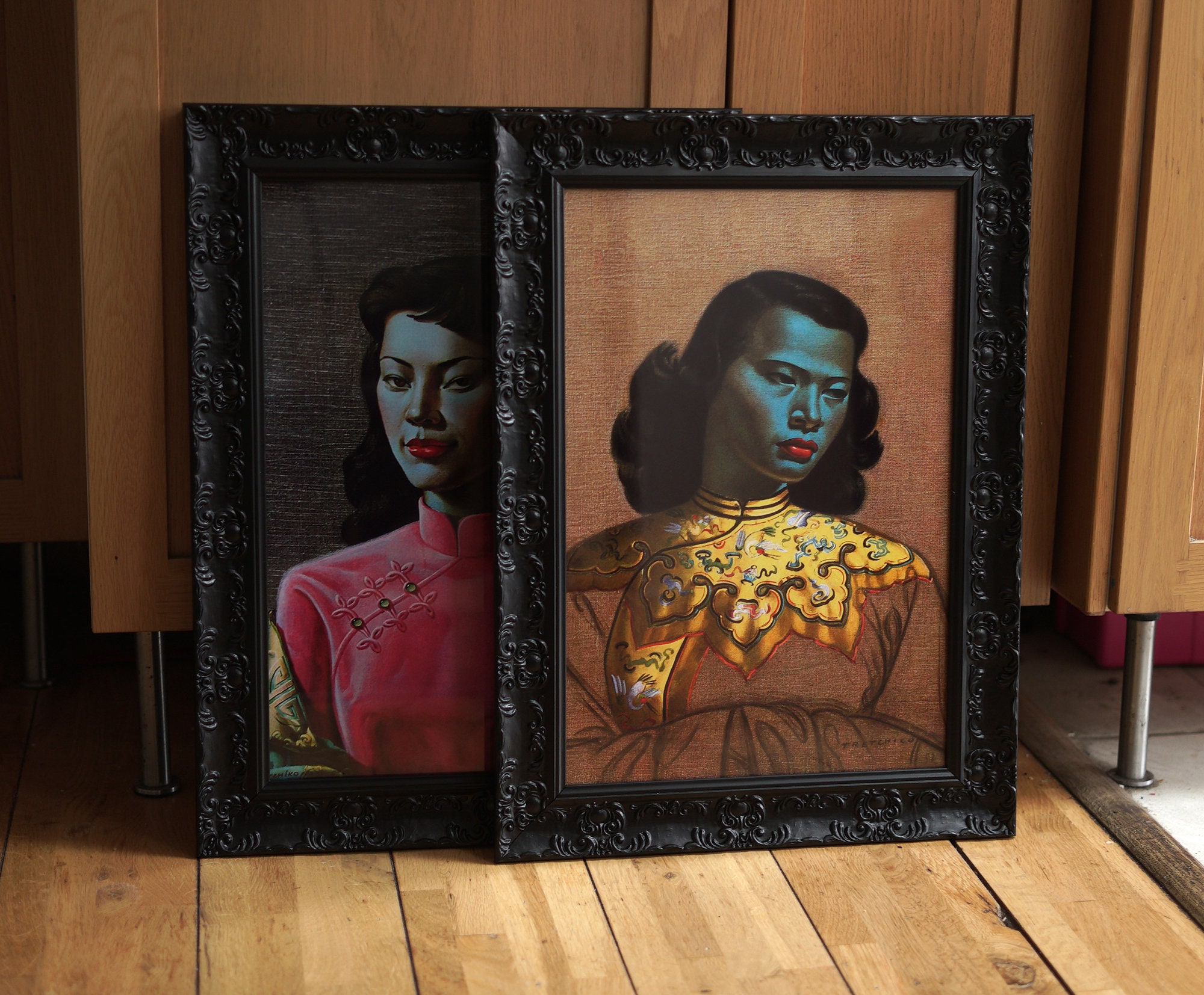 Vladimir Tretchikoff Chinese Girl and Miss Wong Vintage