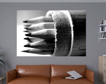 Black & White Pencil's Vinyl Art Decals 1086