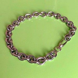Chunky chain collar necklace