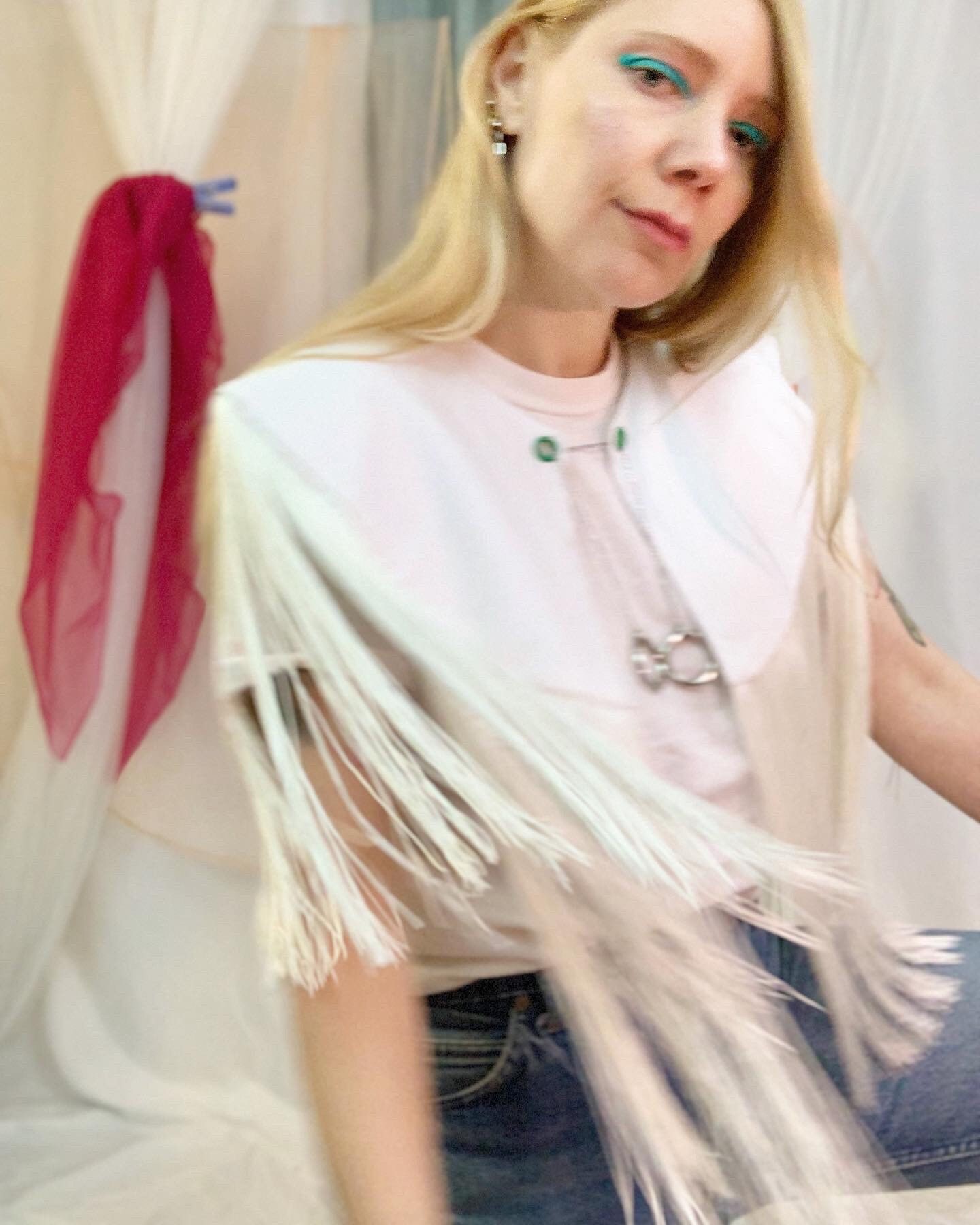 新品　リルアー Fringe false collar all in one ☆LE'RURE ☆Fringe false collar all in one