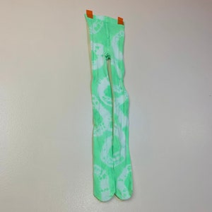 Tie Dye Tights, Sustainable Tights, Hand Dyed Tights, Colorful tights, Plus Size Tights, Size Inclusive Tights, Neon green Tie Dye Tights,