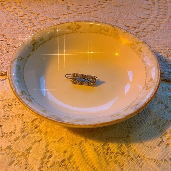 Rhinestone square barrette - image 2