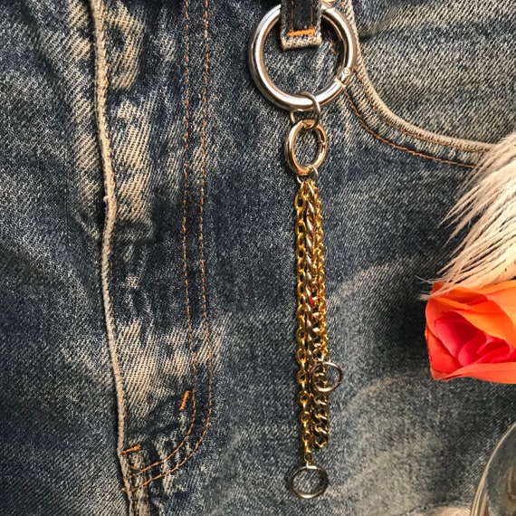 O Ring Mixed Chain Clip Accessory Etsy