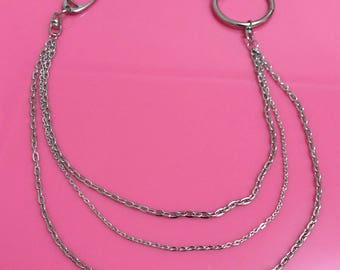 Multi O-ring clip chain