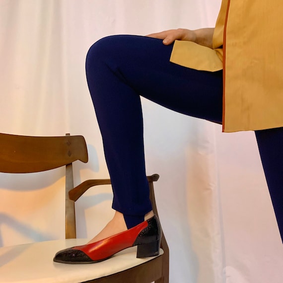70’s extreme high waist stirrup pants