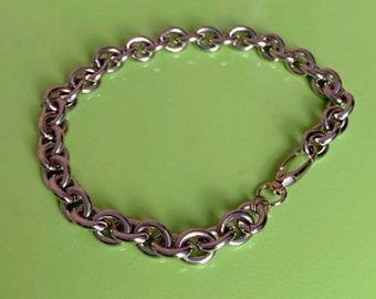 Chunky chain collar necklace