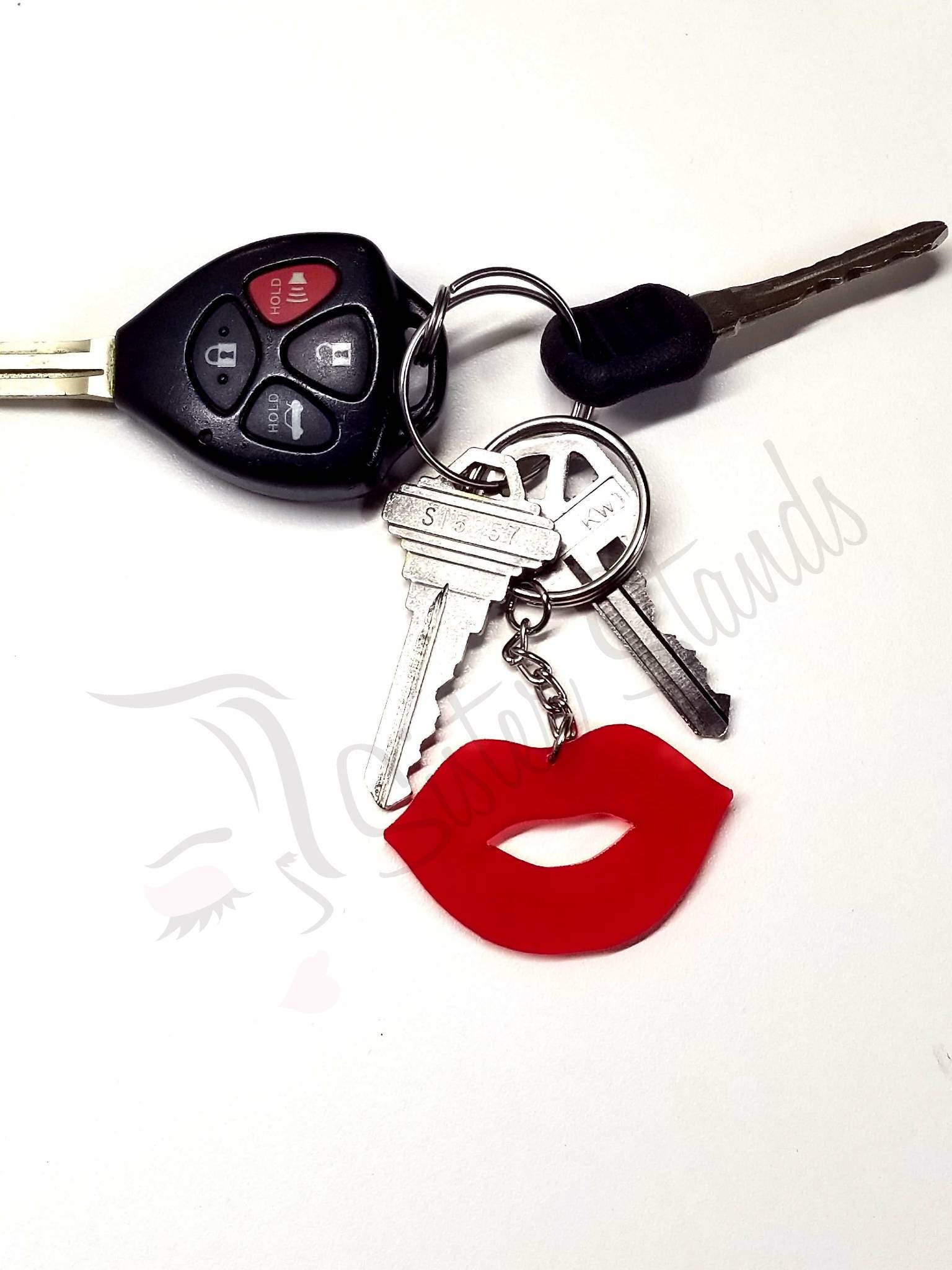 Lip Keychain Packs/ Keychain / Lips Shape/ Red Lips/ Downline Gift