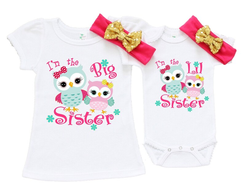 big sister outfit for baby shower