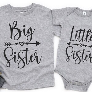 Sisters Bundle Svg Big Sister Little Sister SVG Big Sister - Etsy