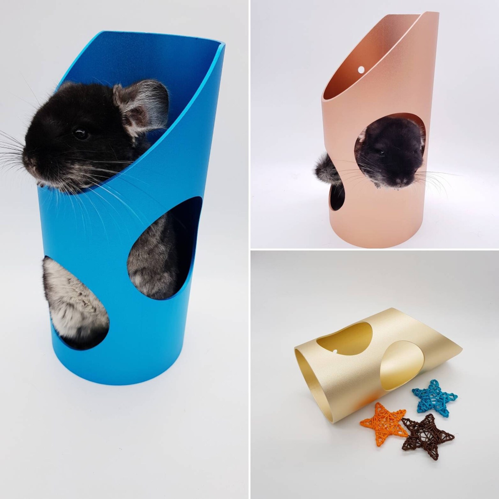 Metal Tunnel / Hideout / Cool House for Chinchilla Degu Etsy UK