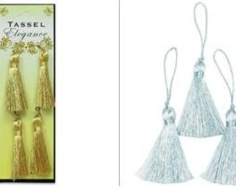 Expo Mini Fiber Tassel 4-Pack Natural