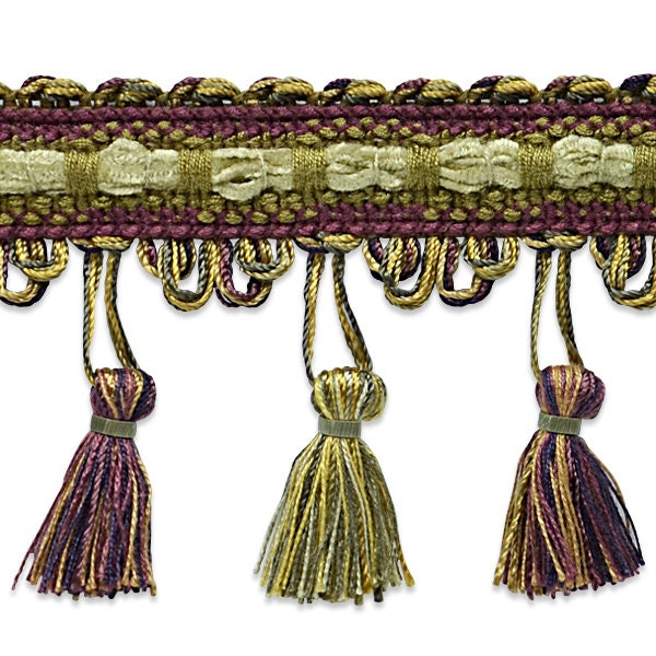 5 yards of 3" Conso Tassel Fringe Trim - CN071007KV22