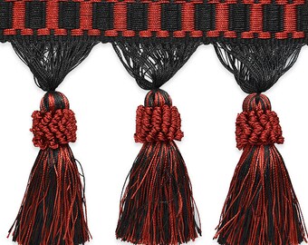 5 1/2" Tassel Fringe Multi | (Per Yard)