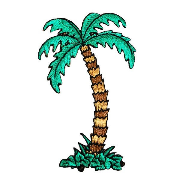 Expo BaZooples Iron-on Patch Applique Palm Tree