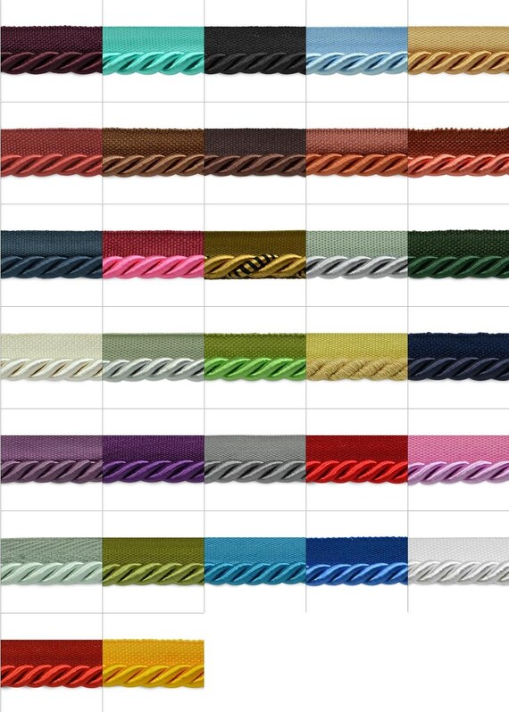 Expo Hilda 3//8/" Twisted Lip Cord Trim per yard