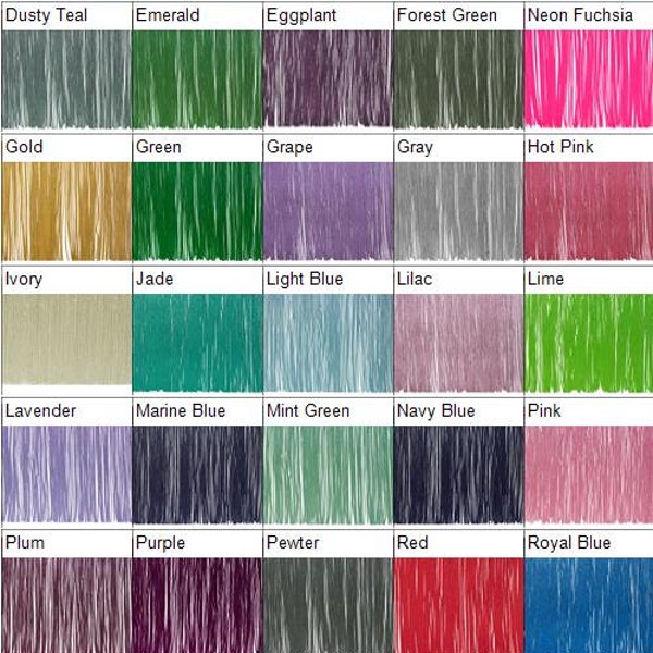 6" Chainette Fringe Trim | (Per Yard)