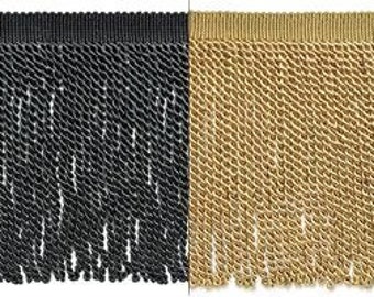 Twisted Rope Tassel Trim 8 CM 3" Bullion Fringe Available 8 Colours #1 Twisted Rope Tassel Trim 8 CM 3" Bullion Fringe Available 8 Colours #1