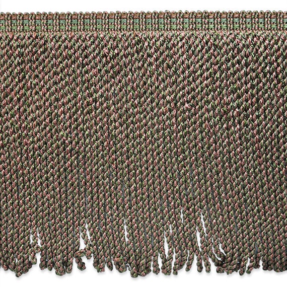 9 Conso Bullion Fringe Trim Mauve/ Olive per Yard - Etsy