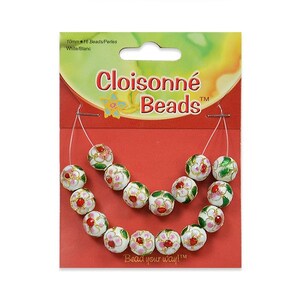 Cloisonne Beads Pack of 16