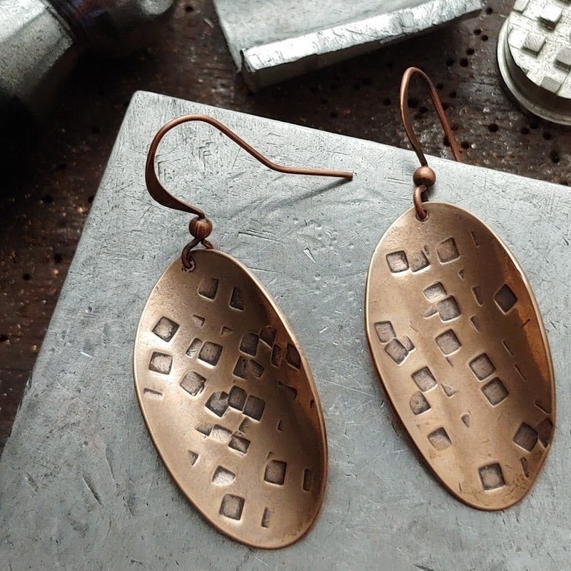 Yellow - Brass Metal Handcrafted Earrings 98 main image 1