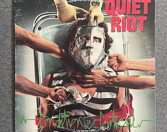 Vintage 1984 Quiet Riot Critical Condition First Pressing With