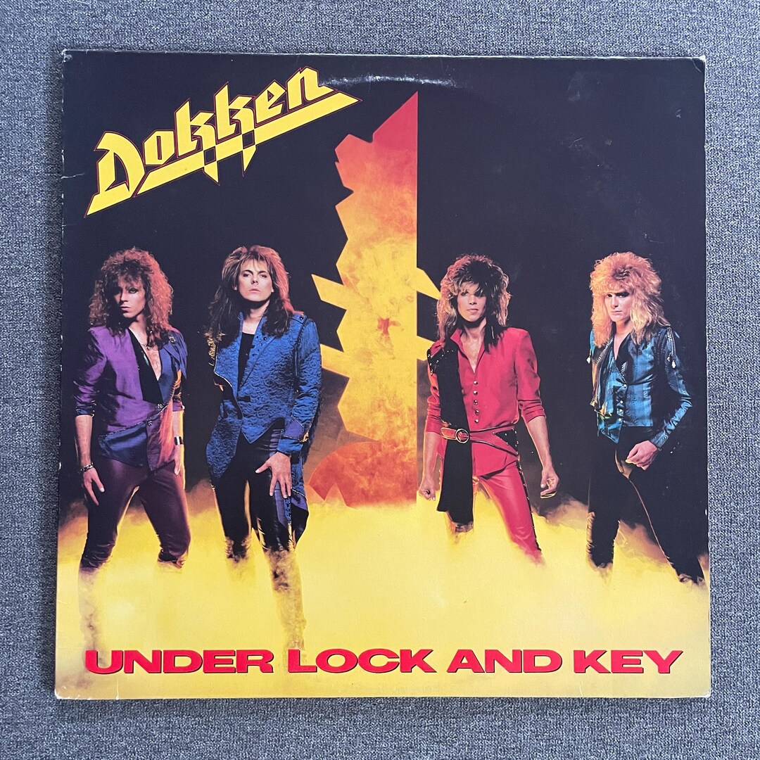 DOKKEN Under Key Lock ドッケン - And Dokken and AND KEY LOCK UNDER