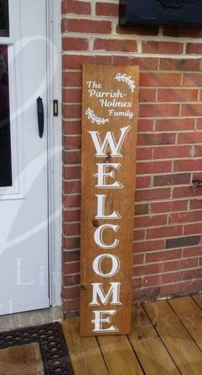 Download Custom Front Porch Welcome Sign SVG / Home Decor / Porch ...