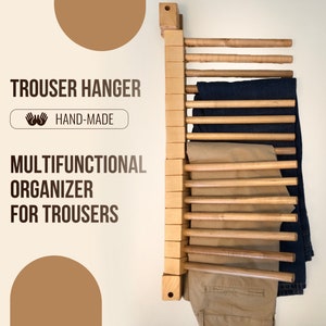 Trouser Rack - Italian Design Trousers Multifunctional Organizer