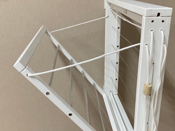 Wood Foldable Wall-Mounted Drying Rack