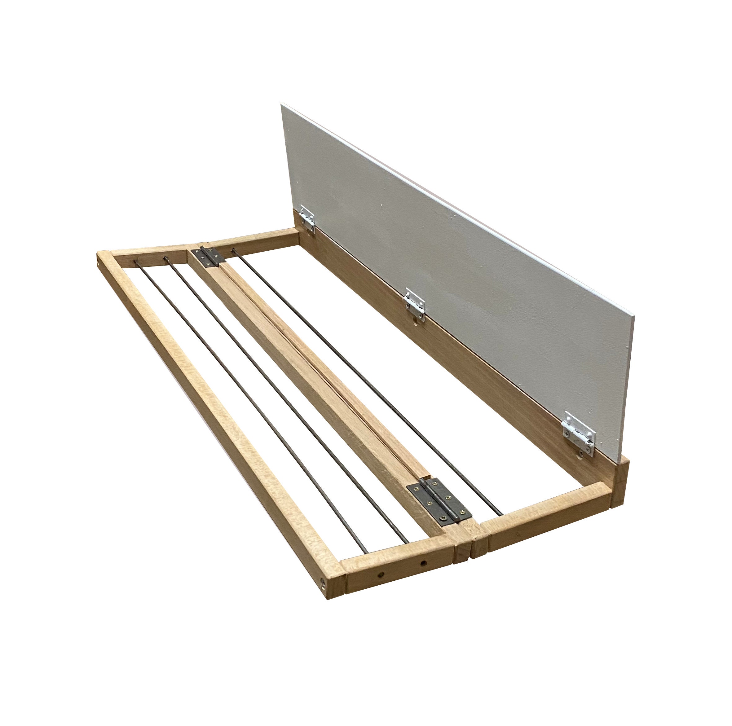Foldable RADIATOR DRYING RACK For Small Spaces – Wall-Mounted, Space-Saving Clothes Drying Shelf For Apartments And Eco-Friendly Homes