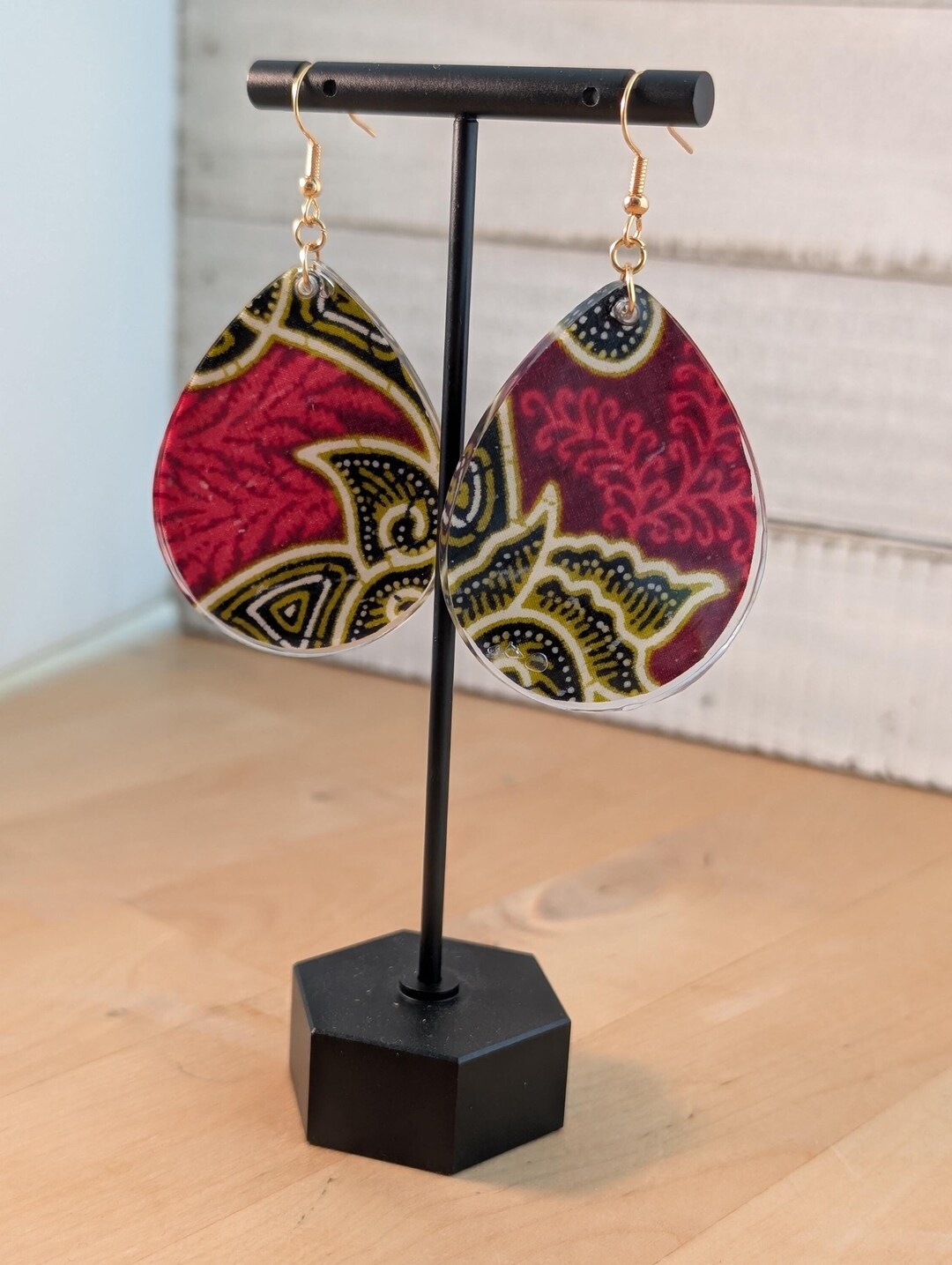 Ankara Dangle earrings