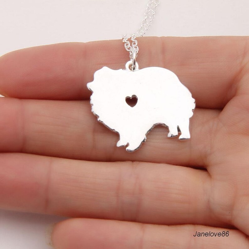 Necklace Gift Pomeranian Pendant Dog Gift Puppy Doggy Cute Pet Pendant dog giftdog loveranimal loverdog necklaceretriever dog