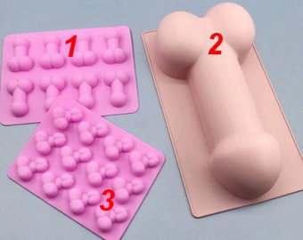 Mold Penis Bake, Penis Shape Soap Mold, Fondant Penis Molds
