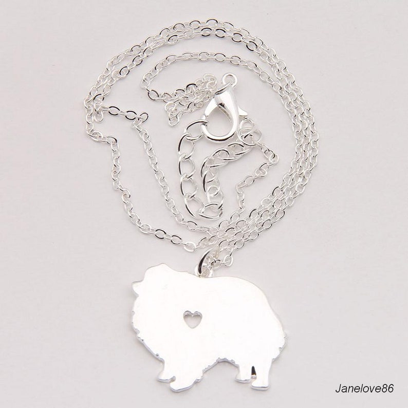 Necklace Gift Pomeranian Pendant Dog Gift Puppy Doggy Cute Pet Pendant dog giftdog loveranimal loverdog necklaceretriever dog
