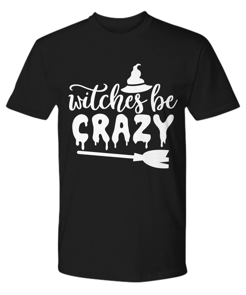 Witches Be Tshirt Funny Halloween Shirts Outfit Cute Tee For Mom Women Man Fall Ghost Gift Idea
