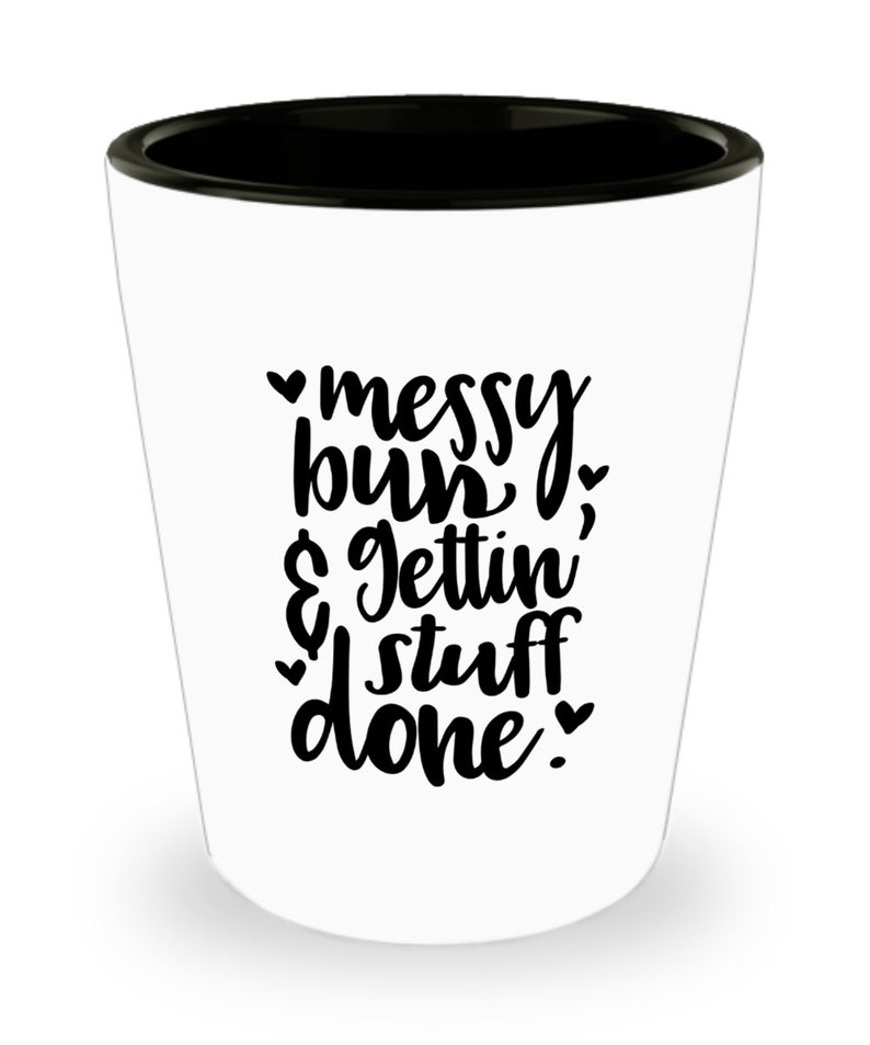 Messy Bun Stuff Funny Coffee Mug Gift Idea Travel Cup For Etsy