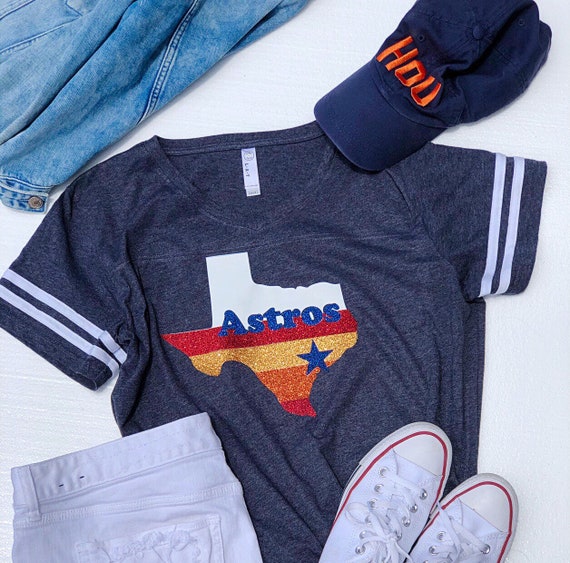 houston astros retro t shirt