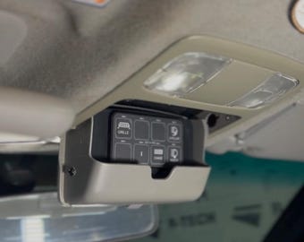 4th Gen 4Runner Sunglass Mount – Switch Pro 9100 Hidden Mount