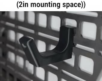 Universal MOLLE Support Hook – Compact 2” Mounting Space – ASA 3D Printed Gear Holder – Overland, Truck, 4Runner