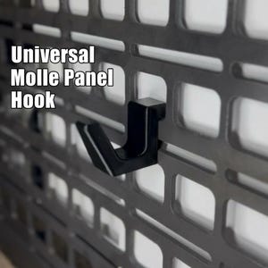 3D-Printed MOLLE Panel Hook: ASA Mount for Tools & Gear