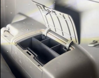 4th Gen 4Runner Rear Storage Pocket Organizer | 3D Printed ASA Cargo Cubby Insert | Logbook, Keys & Trail Gear Holder | Fits 2003-2009