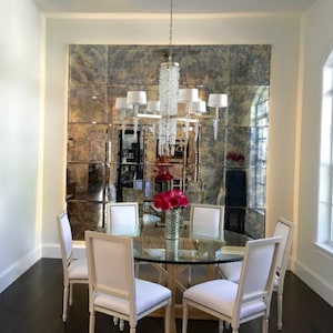 antique mirror tile, distressed mirror tiles, vintage mirror tiles, many sizes and different colors available