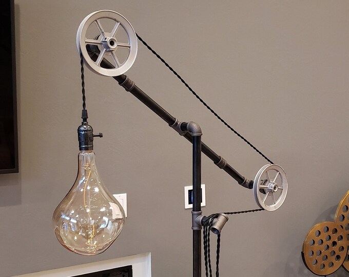 Floor lamp, standing lamp, made in california floor lamp