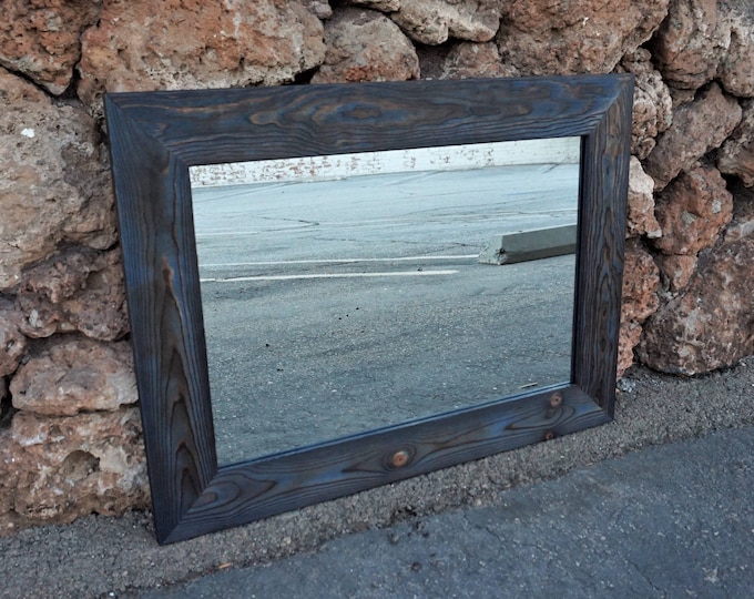 Rustic Framed Mirrors l Bathroom Mirrors l Rustic Wall Mirrors l Rustic Framed Mirror l Rustic Decor l Rustic Mirrors