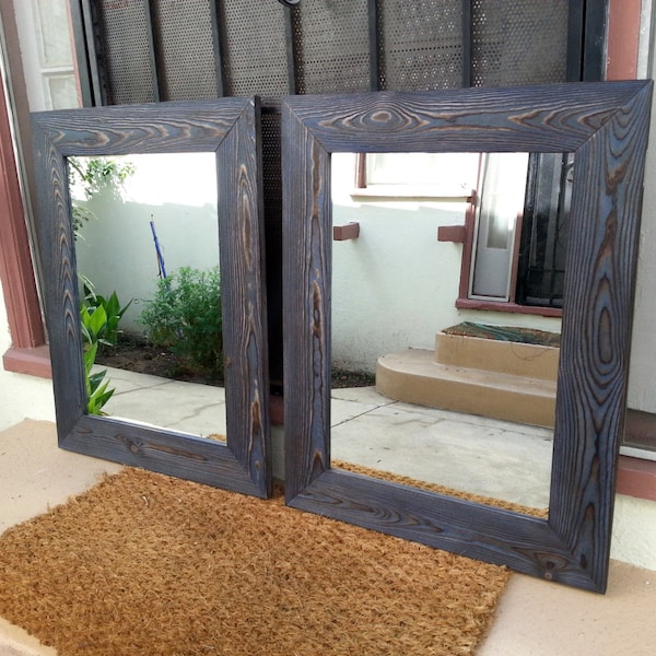 Rustic Vanity Mirror Etsy