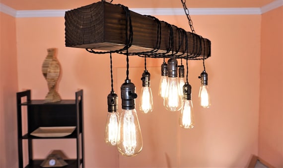 Farmhouse Chandelier-wood Chandelier-rustic Chandeliers-chandelier