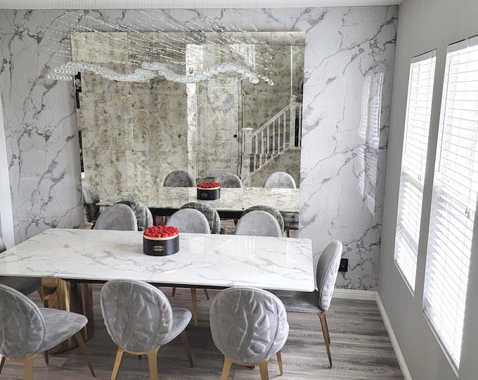 Antique mirror, antique mirror tiles, antique mirror panel, antique mirror glass, aged mirror tiles