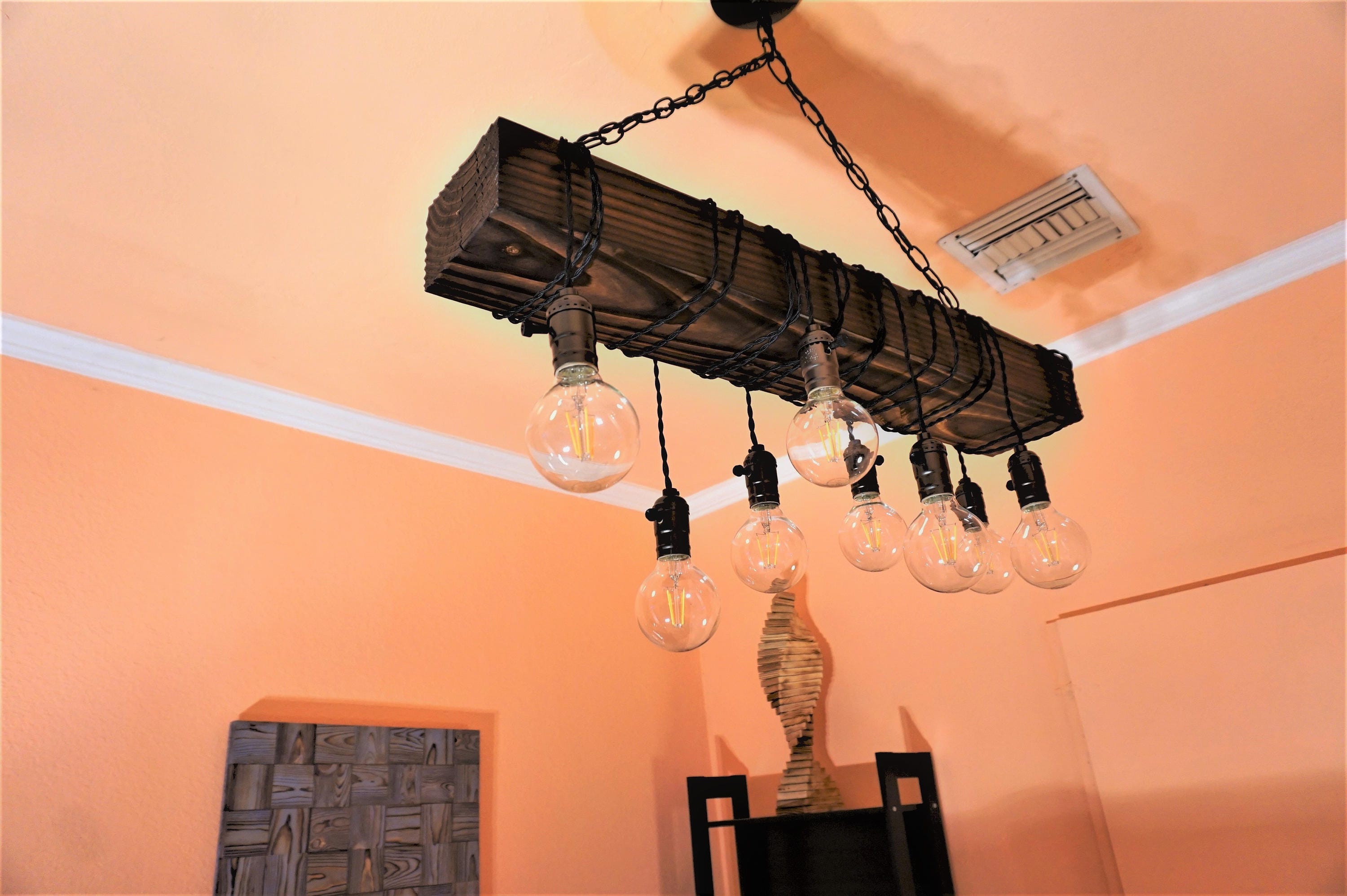 Rustic on sale modern chandeliers