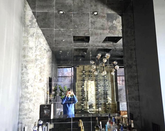 bar mirror, Antique mirror glass, antique mirror panels, smoky glass mirror, mercury mirrors, antique mirror tiles,